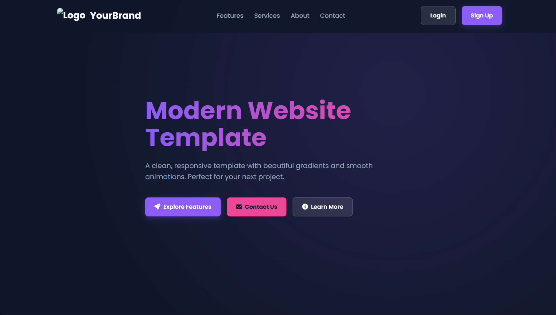 English Portfolio Template