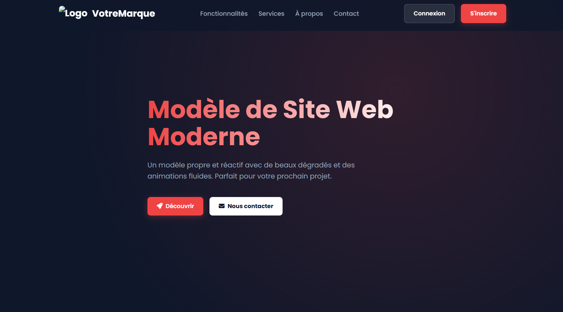 French Blog Template